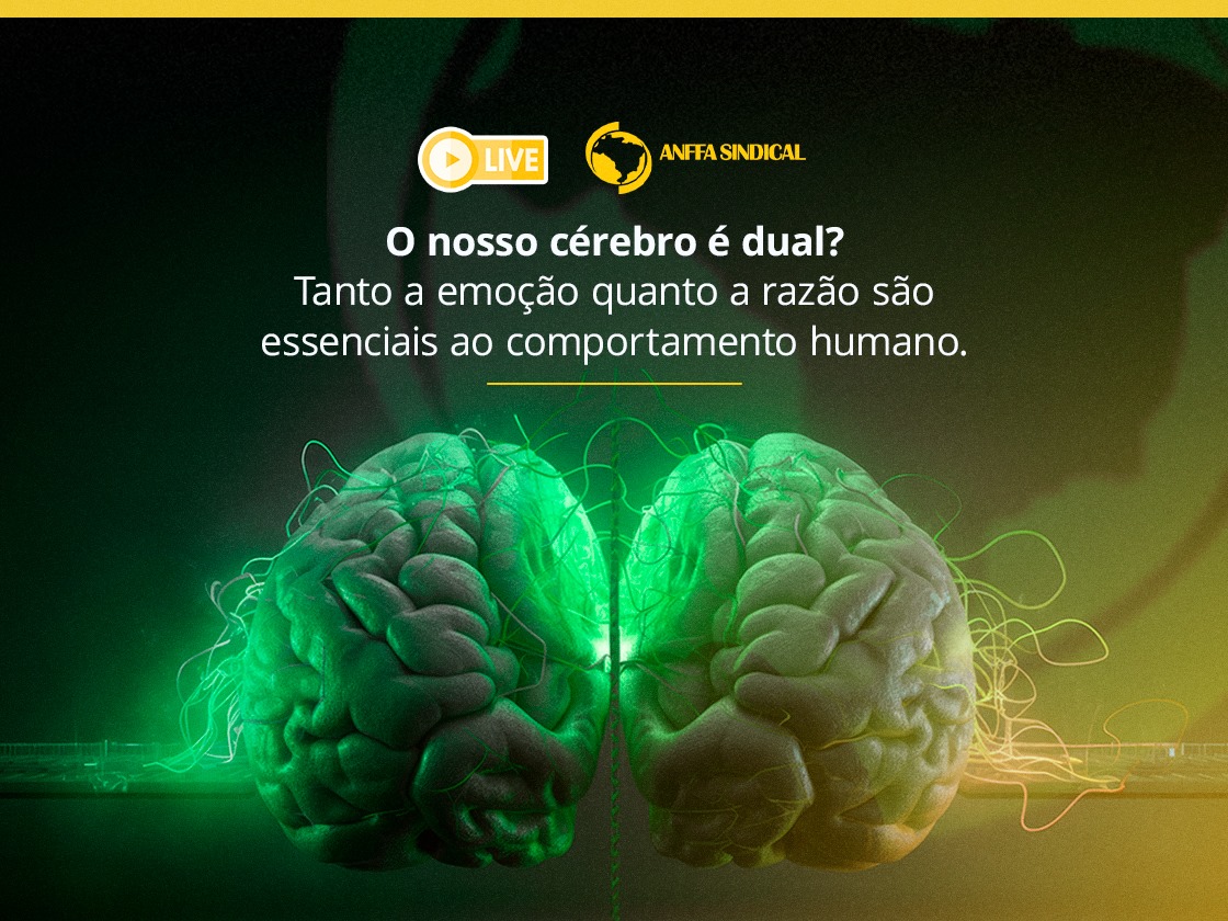 Celebrando o aniversário da carreira, Anffa Sindical promove seminário com o tema: Nosso cérebro é dual?