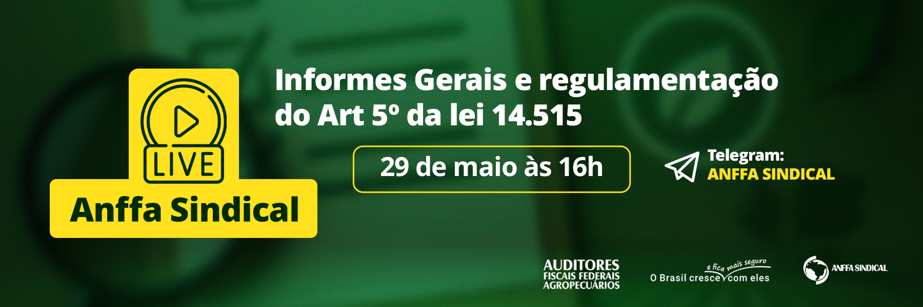 Propostas CONAFFA Prorrogação